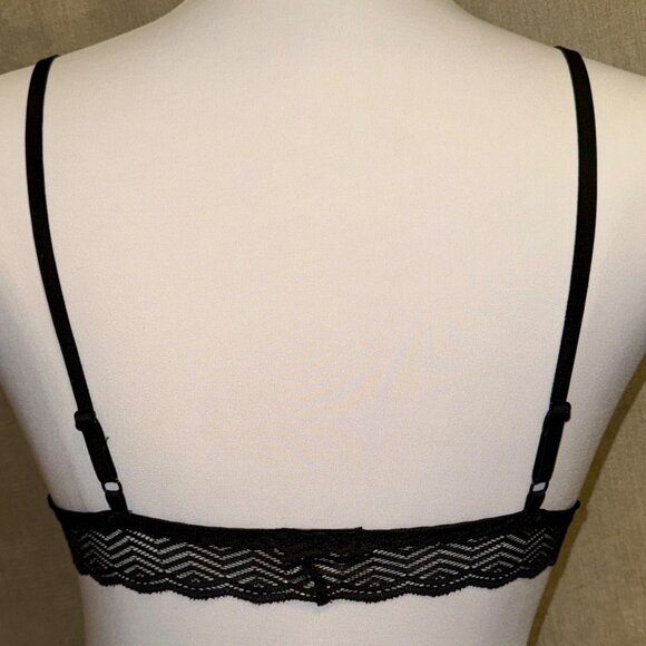 Cosabella Sweet Treats Bralette, Black, Size Small - Picture 6 of 7